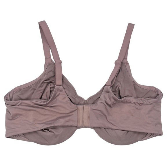 Wacoal Perfect Primer Full Figure Underwire Bra 40D * Brown Seamless Soft Cups - Picture 2 of 8